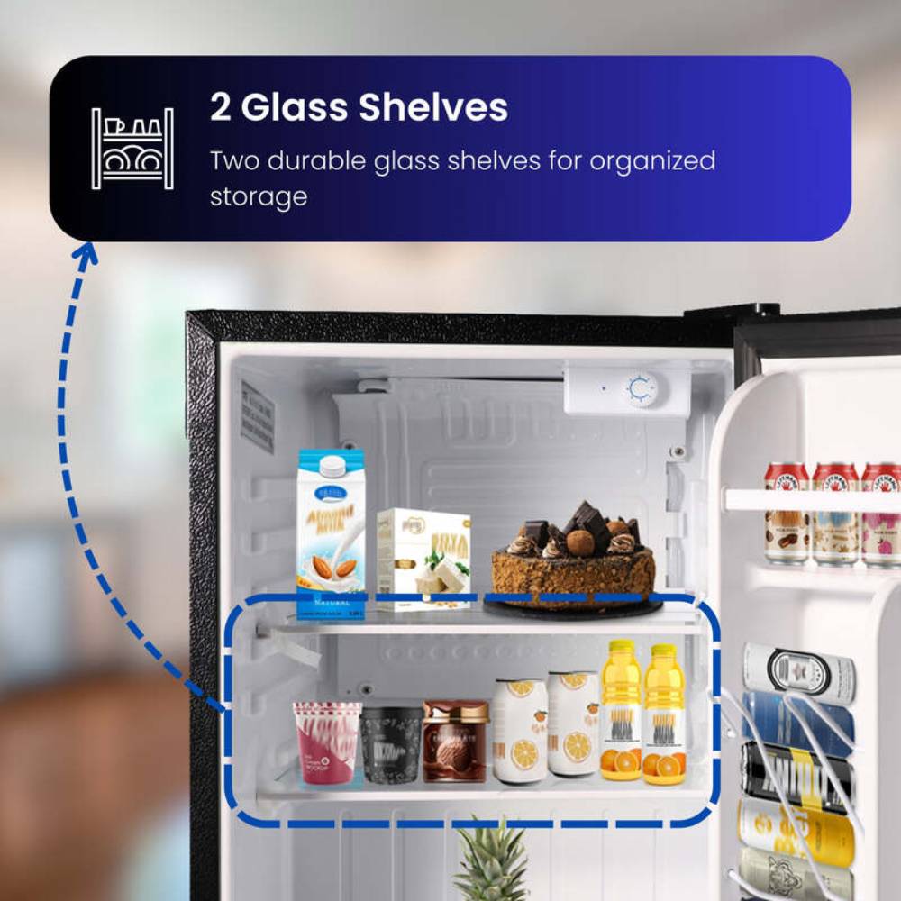 2 Glass Shelves