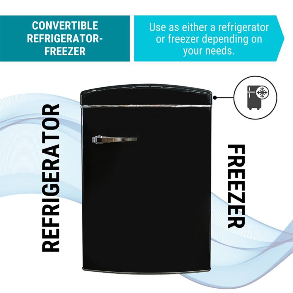 CONVERTIBLE REFRIGERATOR-FREEZER