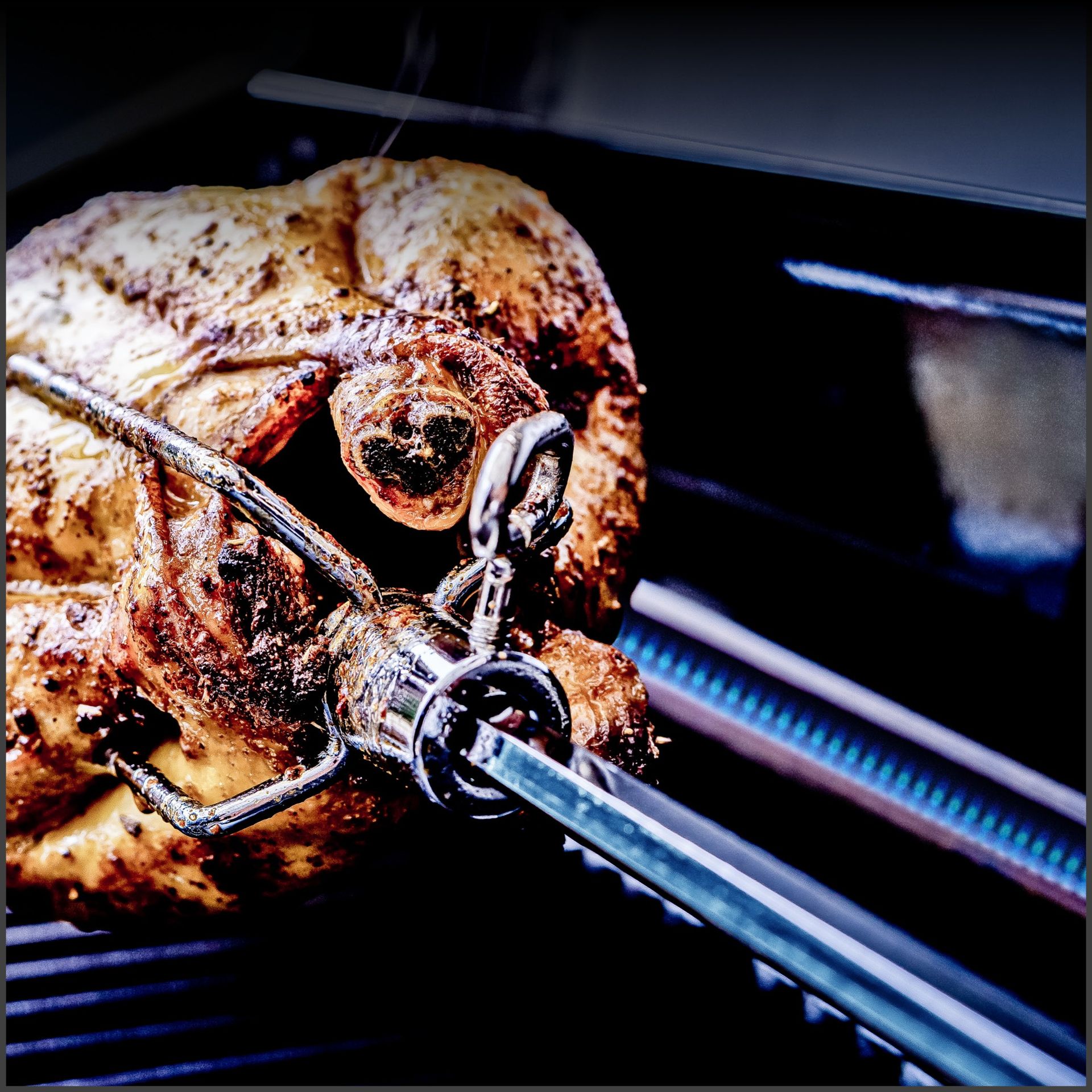 Direct Flame Rotis Burner