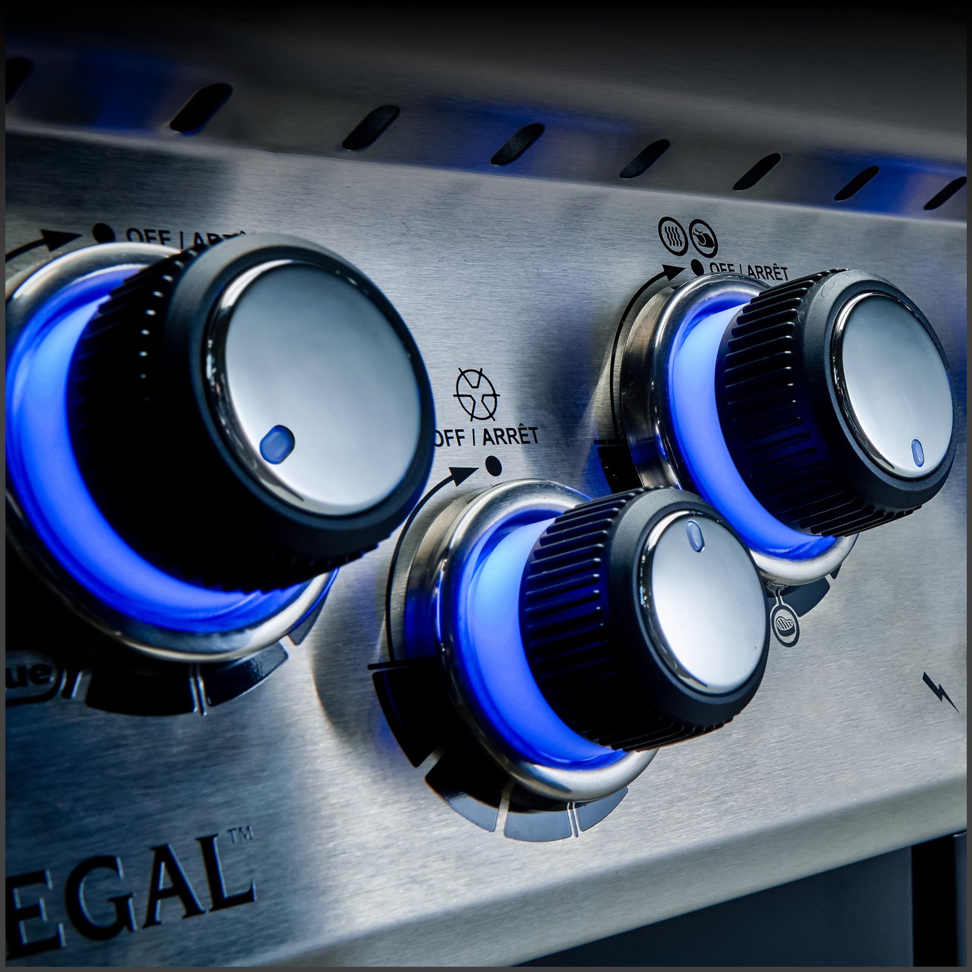 Illuminated Control Knobs