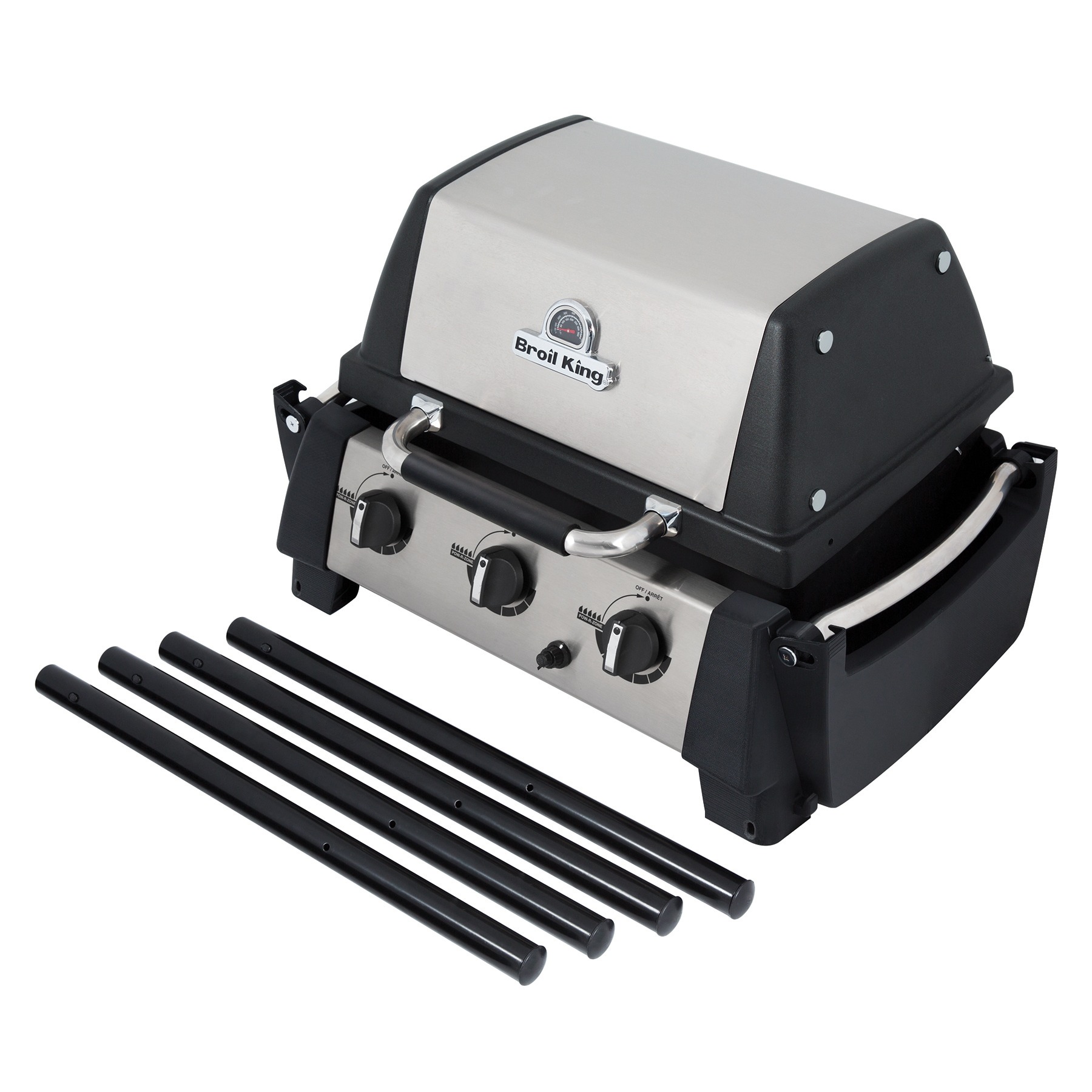 Detachable Steel Snap-In Legs