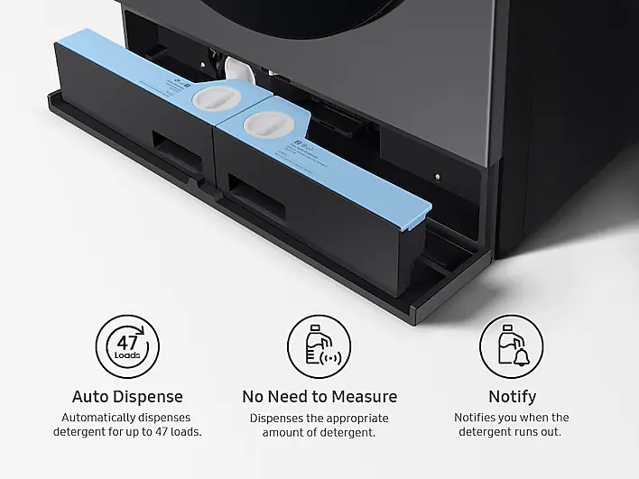 Skip Adding Detergent, Flex Auto Dispense System