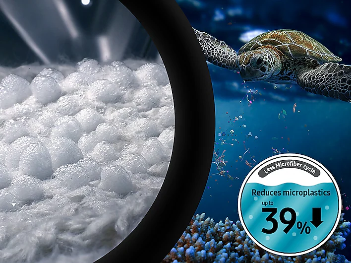 Help Keep Oceans Cleaner, Less Microfiber™ Cycle
