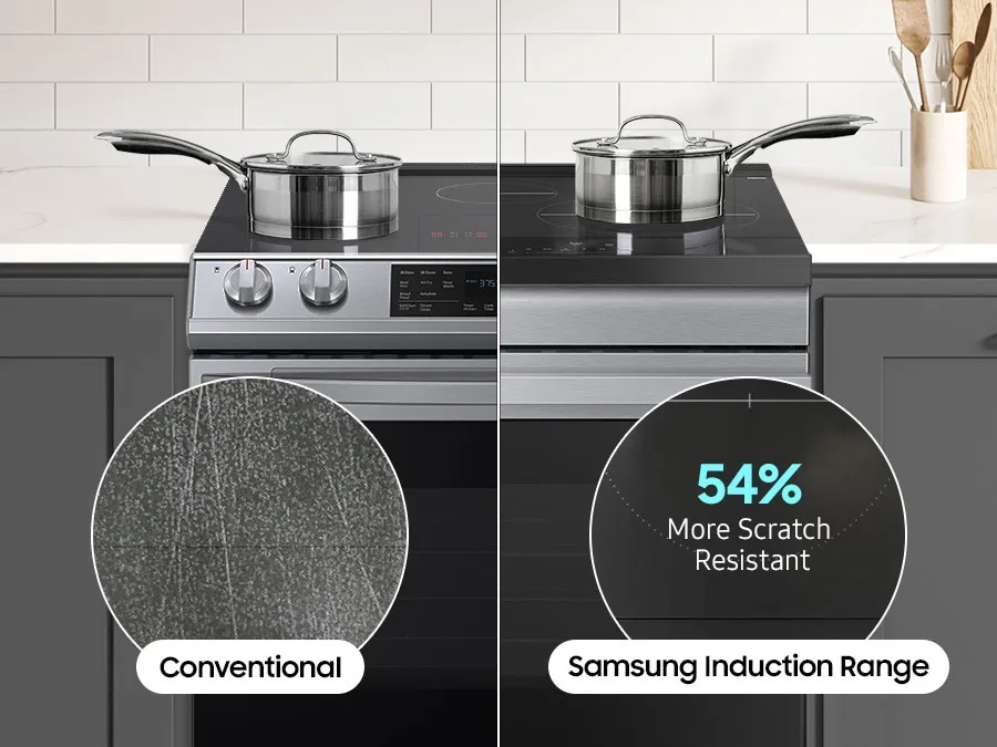 Anti-Scratch Matte Glass Cooktop