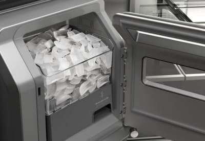 In-Door-Ice® System with Removable Bin