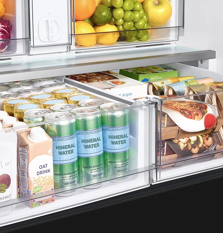 Separate Pantry Drawers For More Storage