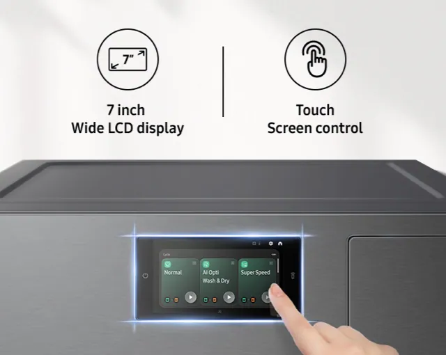 Easy to Use Touchscreen