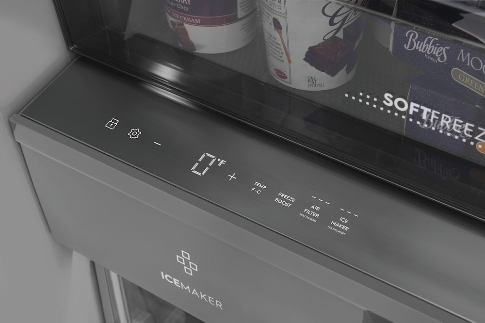 Sleek Touch-To-Wake Controls