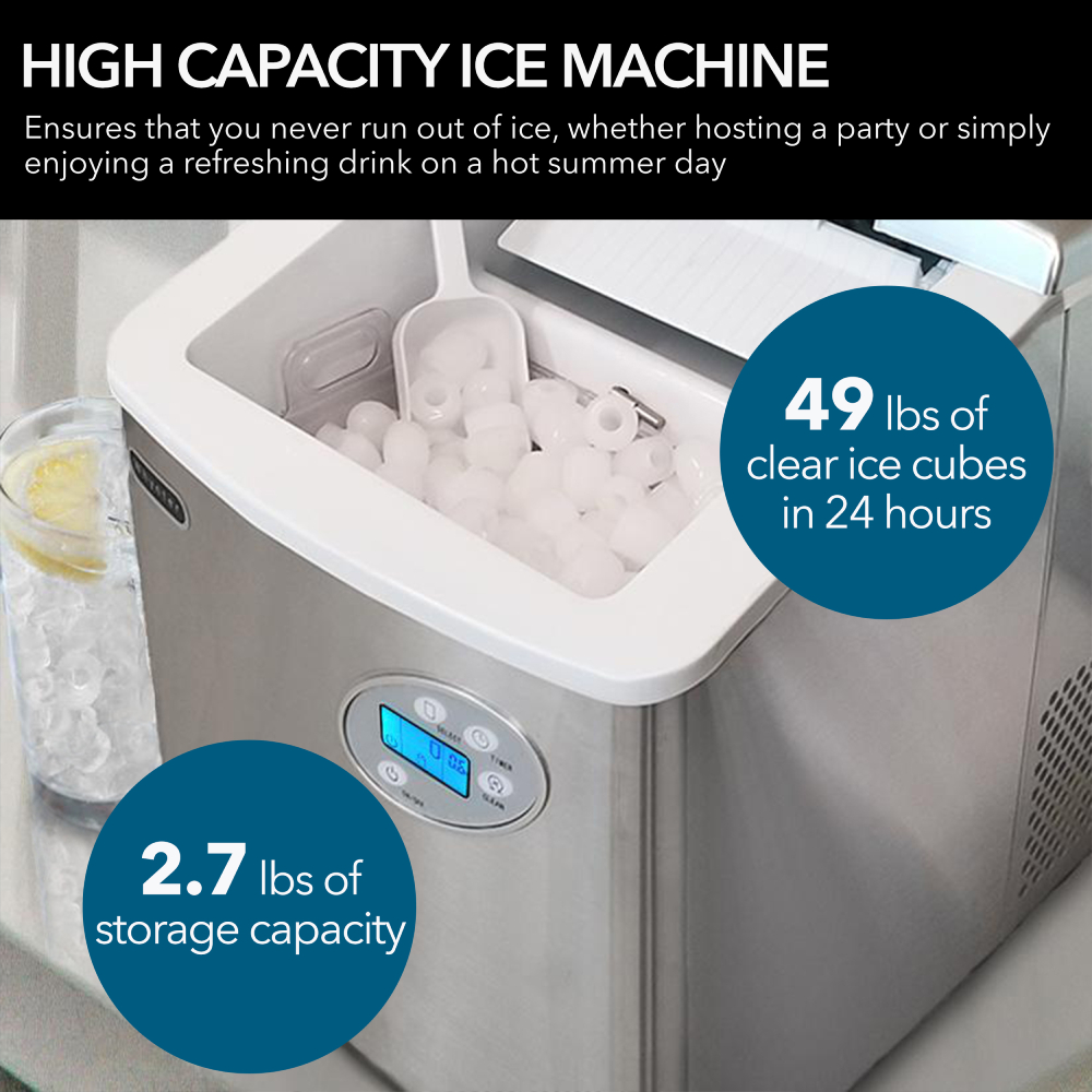 HIGH CAPACITY ICE MACHINE