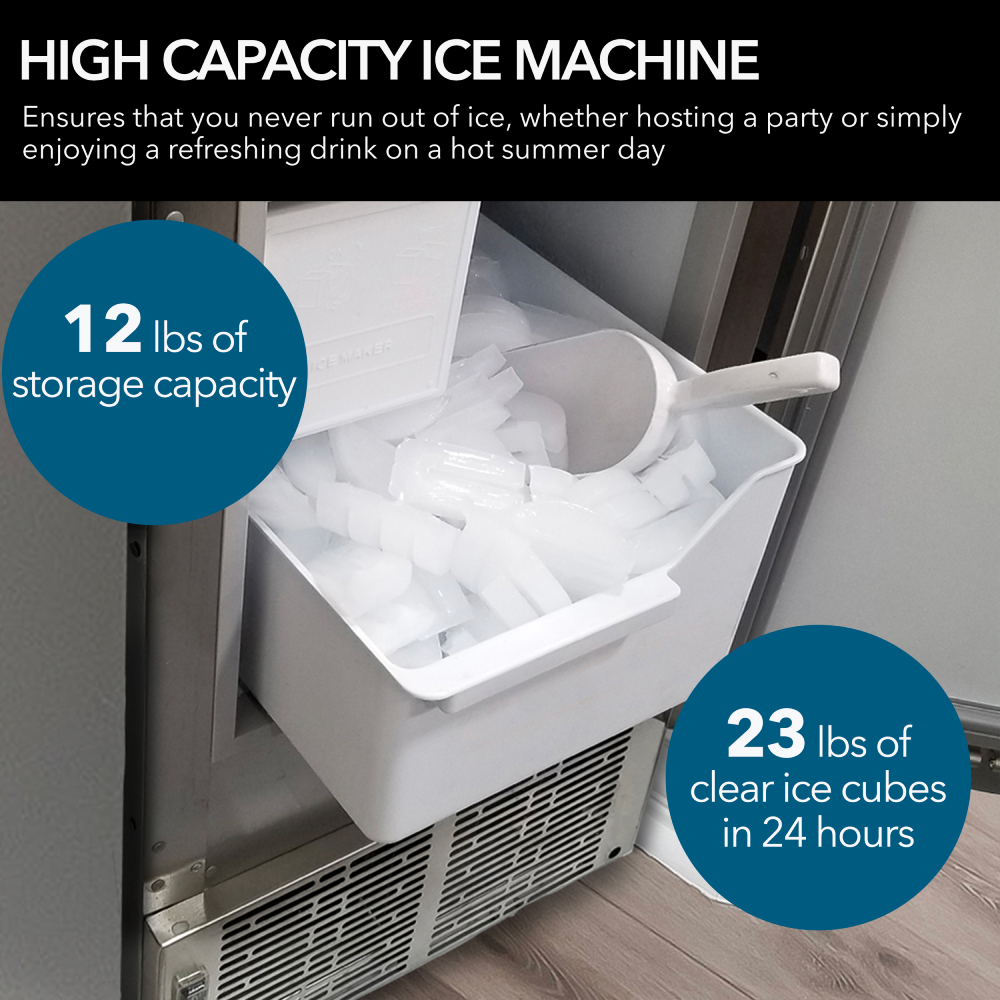 HIGH CAPACITY ICE MACHINE