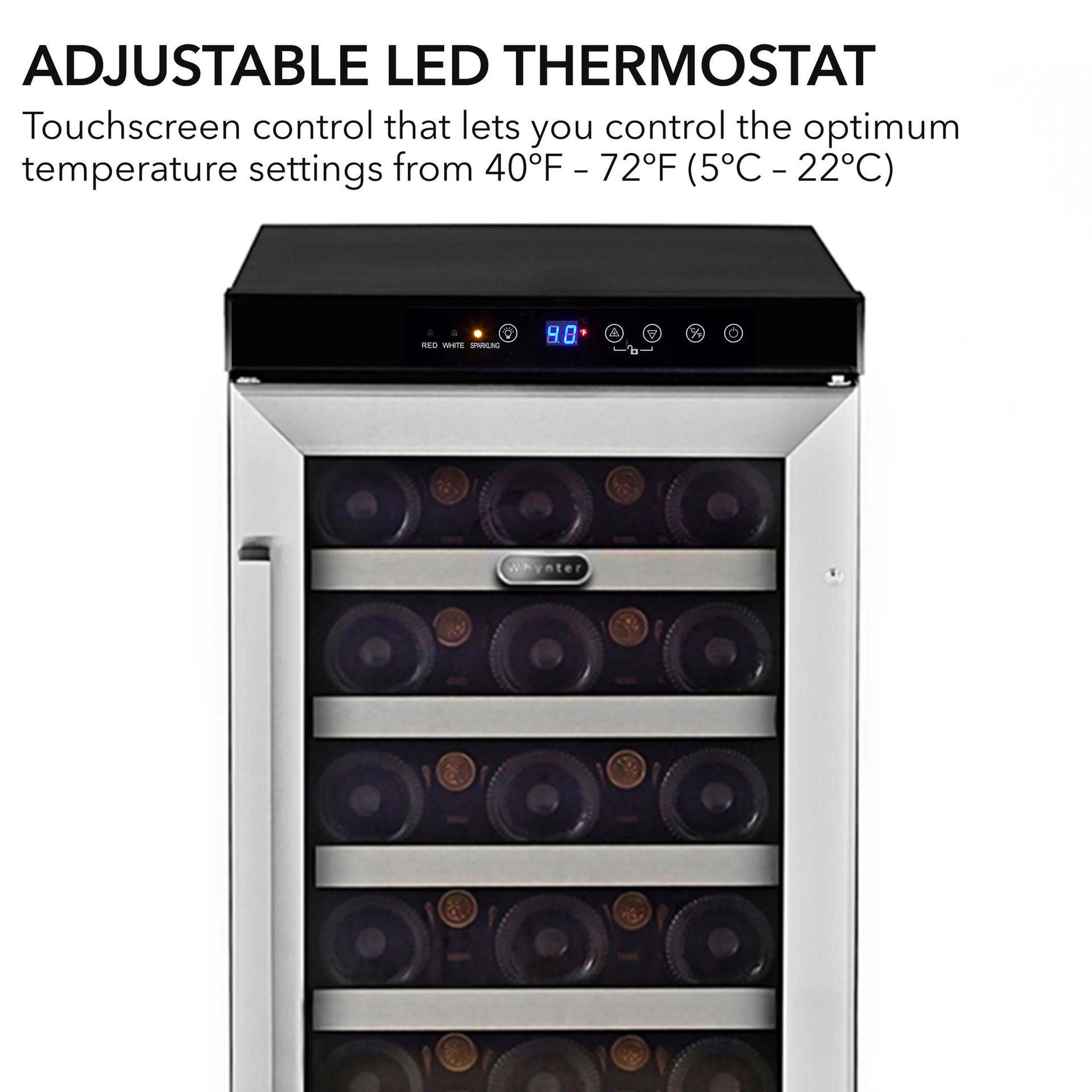 ADJUSTABLE LED THERMOSTAT