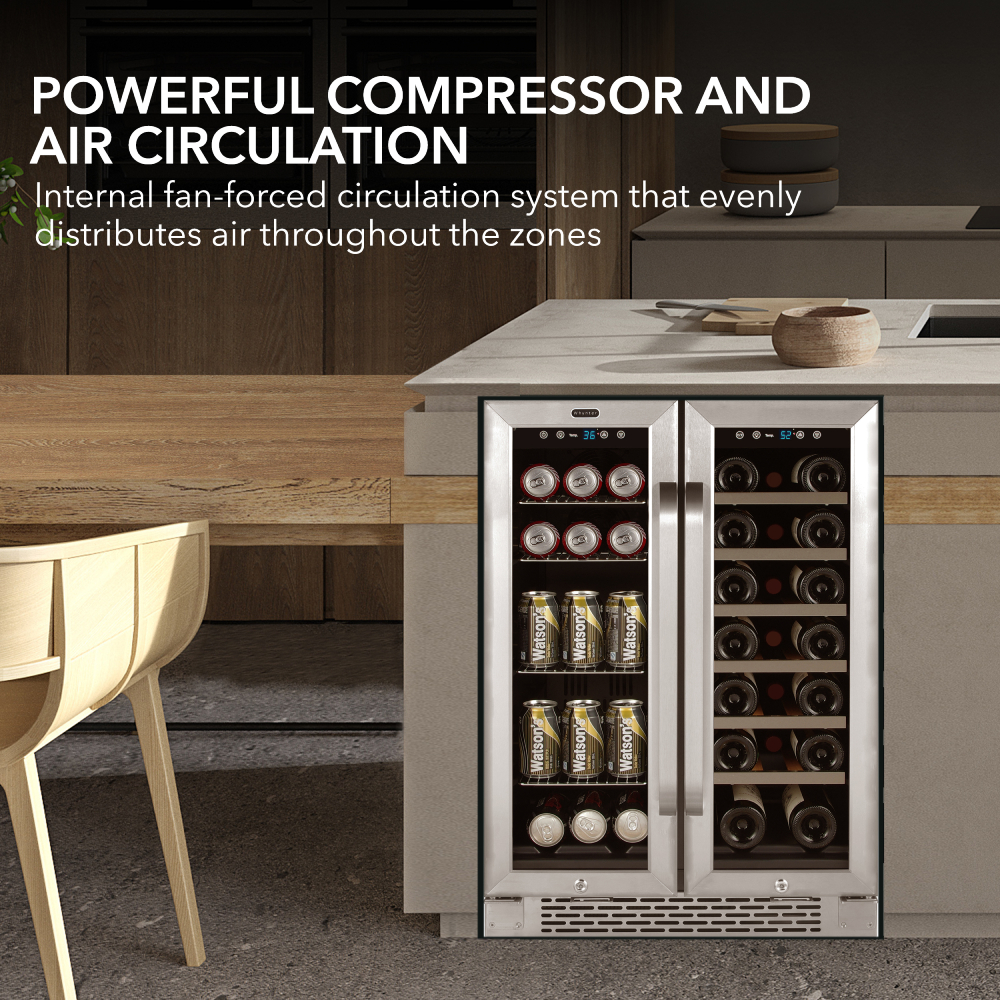 POWERFUL COMPRESSOR AND AIR CIRCULATION
