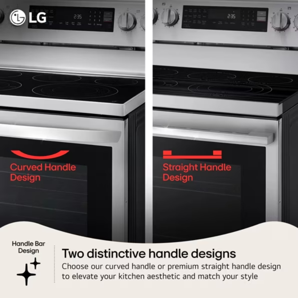 Two distinctive handle designs
