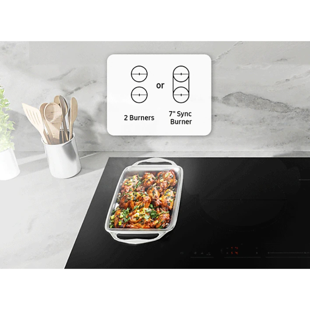 Choose one burner or two Sync Burner