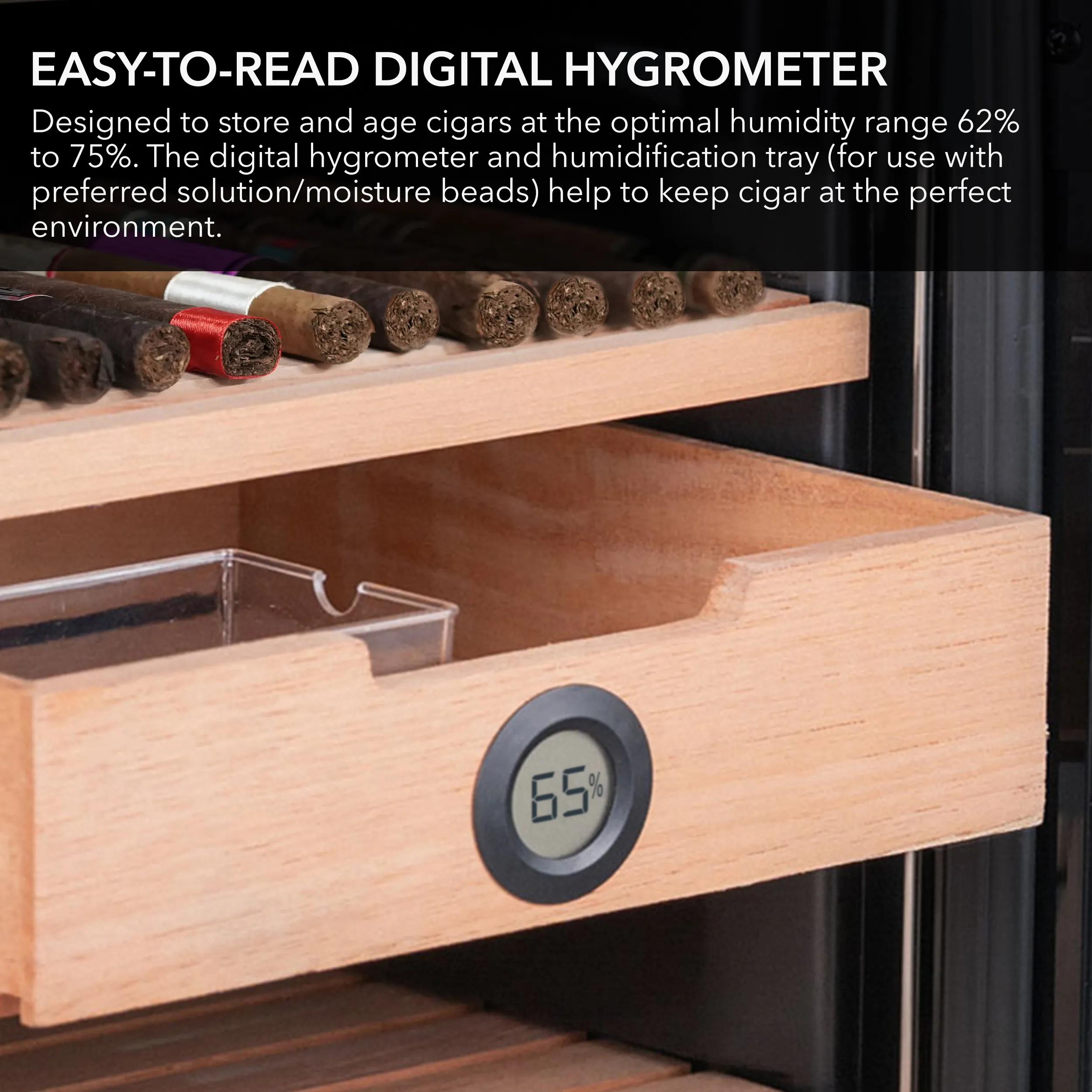 Easy to Read Digital Hygrometer