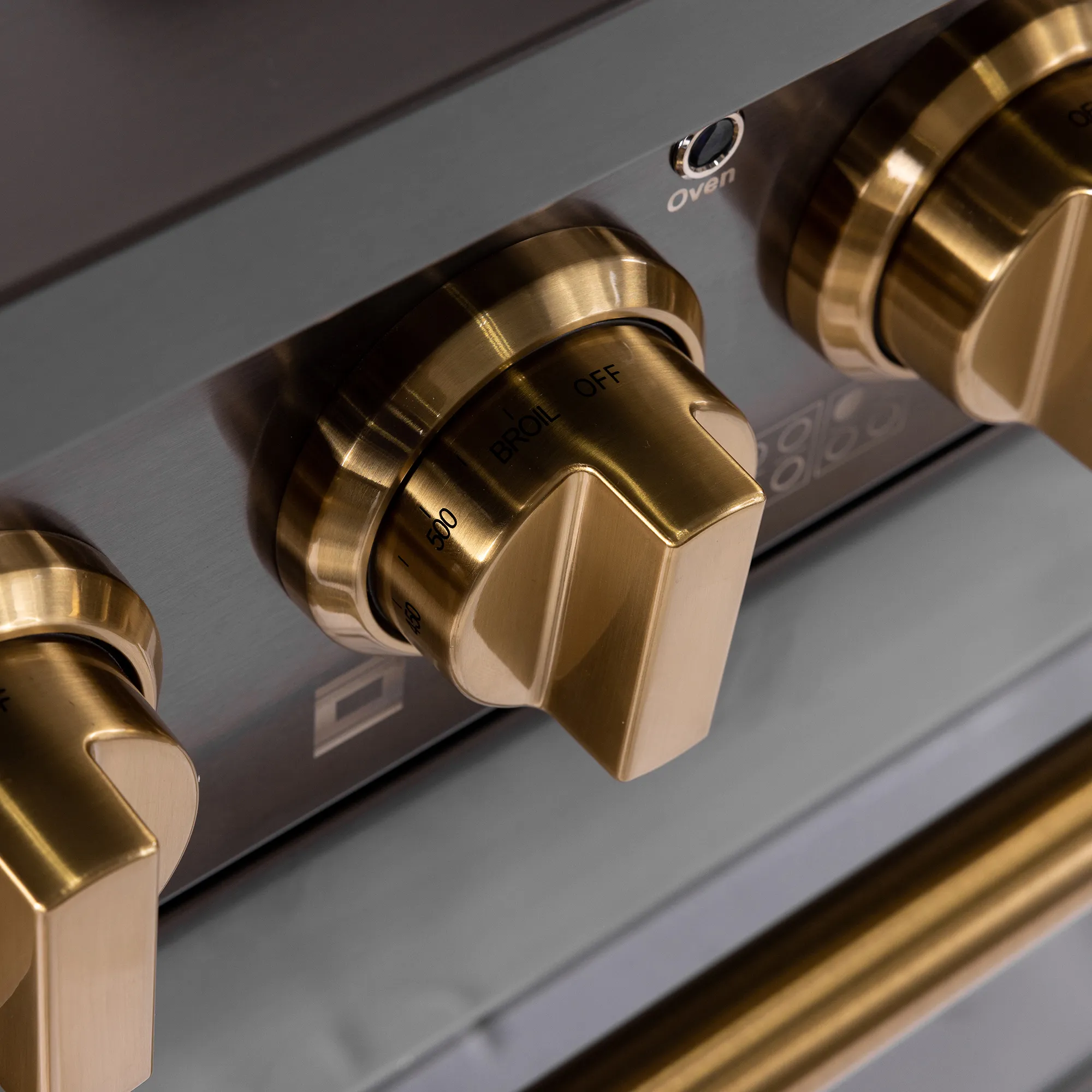 Gold Control Knobs