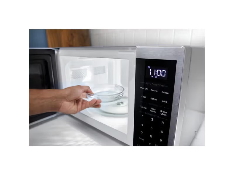 2 Steps To Open The Microwave