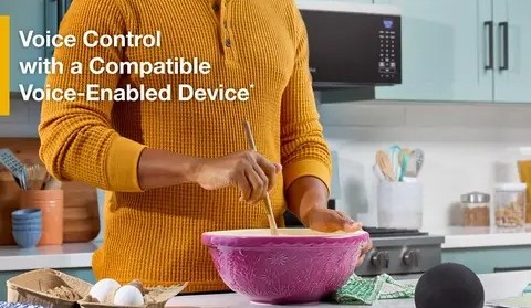 Voice Control with a Compatible Voice-Enabled Device* *U.S. only.