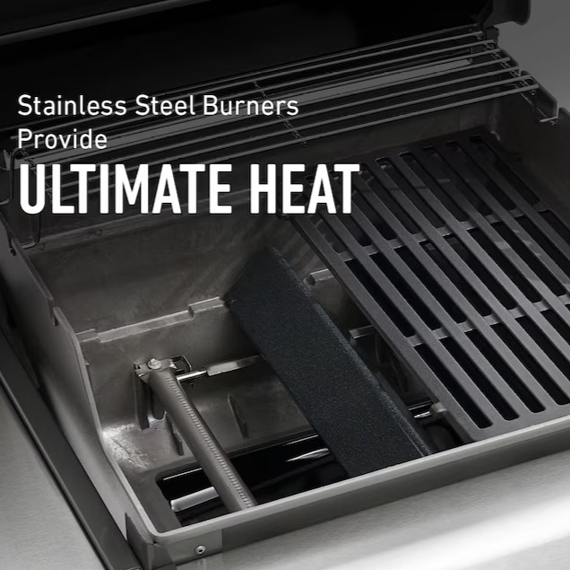Stainless Steel Burner Provide Ultimate Heat