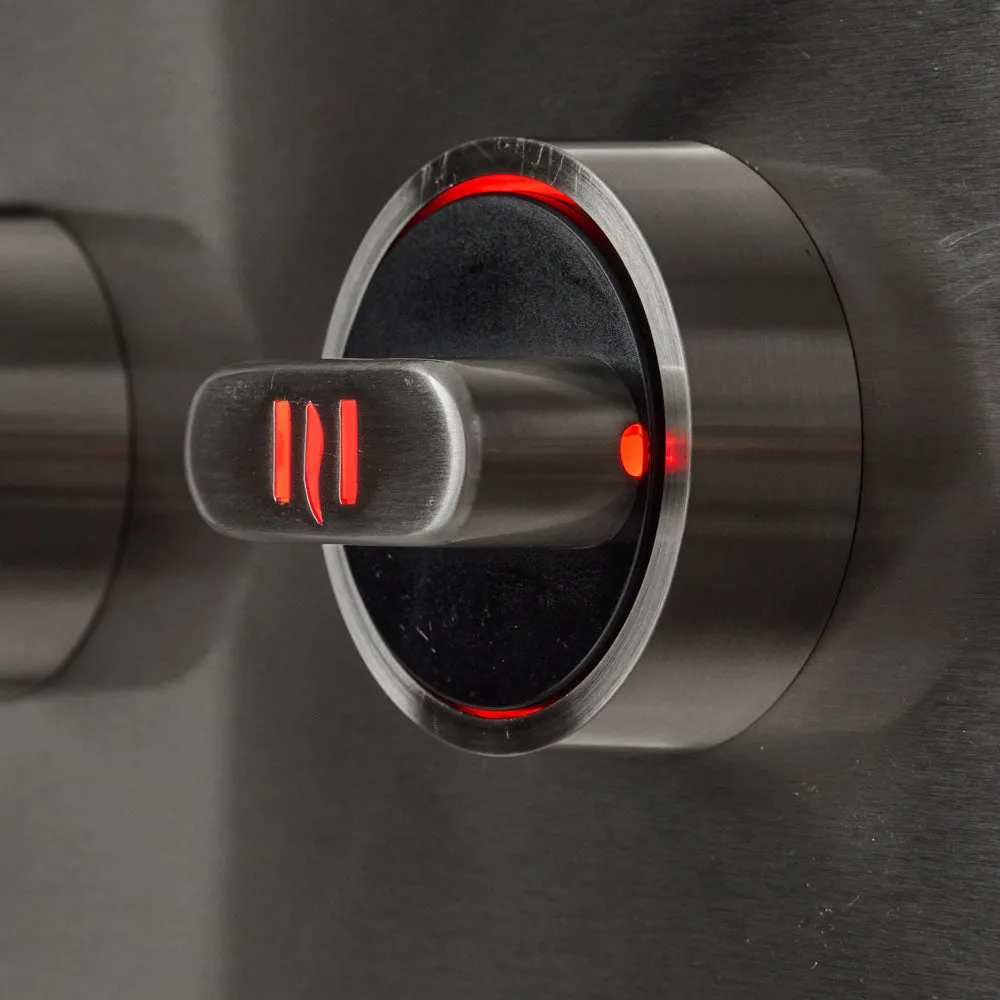 Newly Redesigned Knob & Bezel with Gradient Light