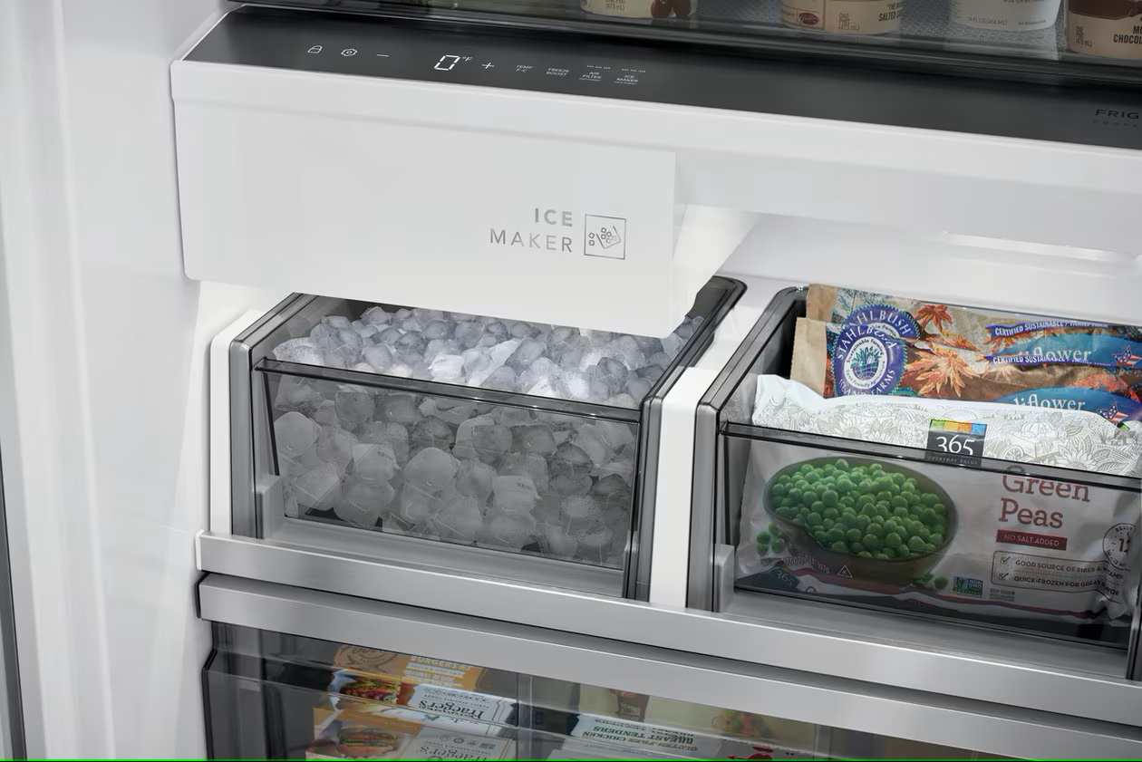 Built-In, Glide-Out Ice Maker
