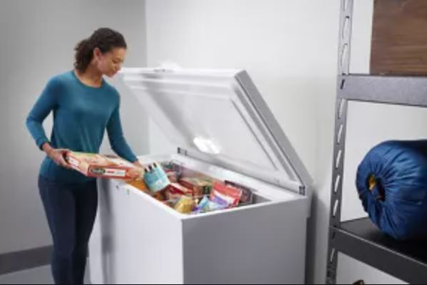 Counterbalanced lid