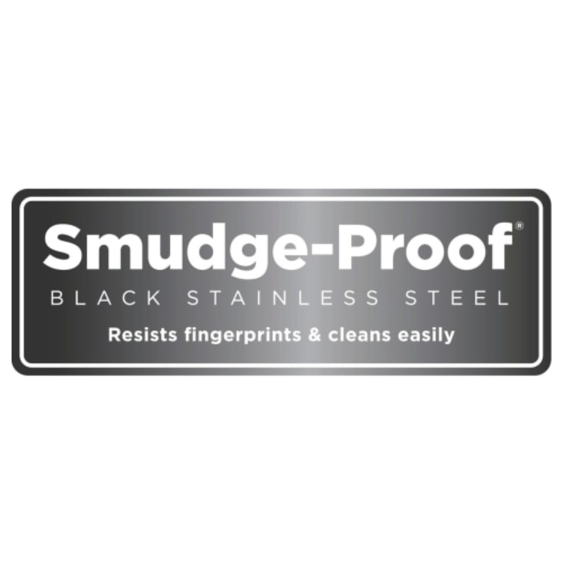 Smudge-Proof™ Black Stainless Steel