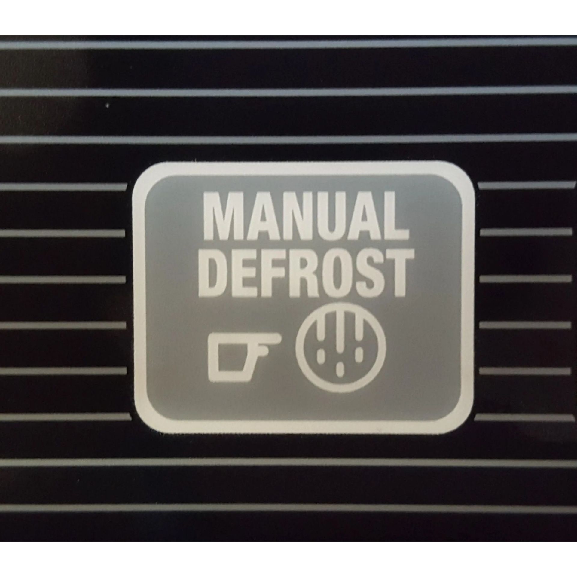 Manual Defrost
