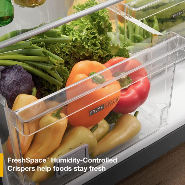 FreshSpace™ Humidity Control Crispers