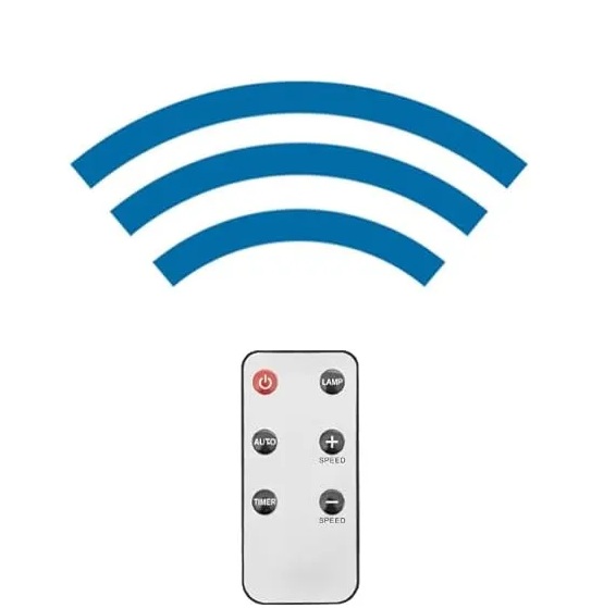 Wireless Remote Included