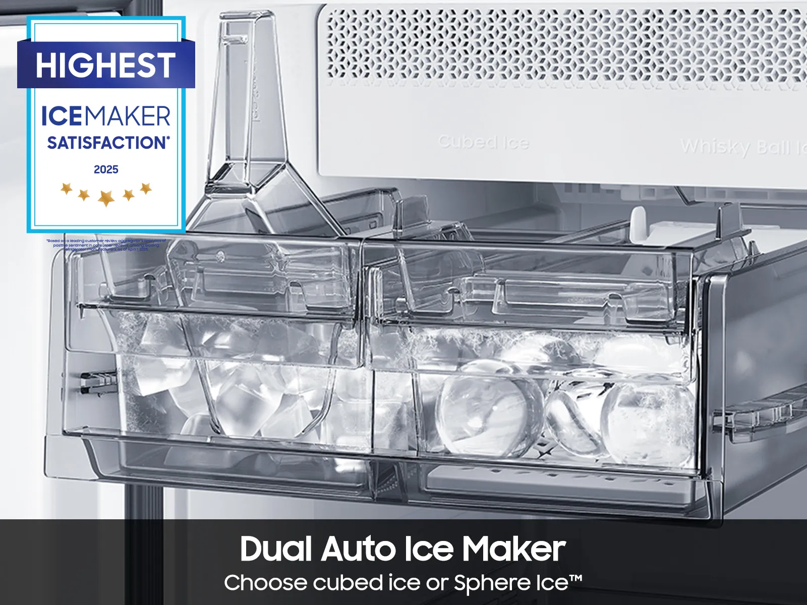 Dual Auto Ice Maker with Sphere Ice