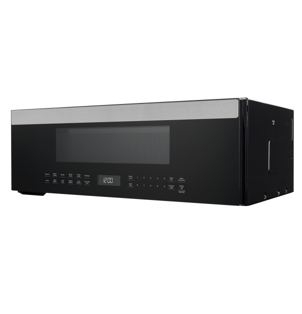 Microwave with Integrated Handle