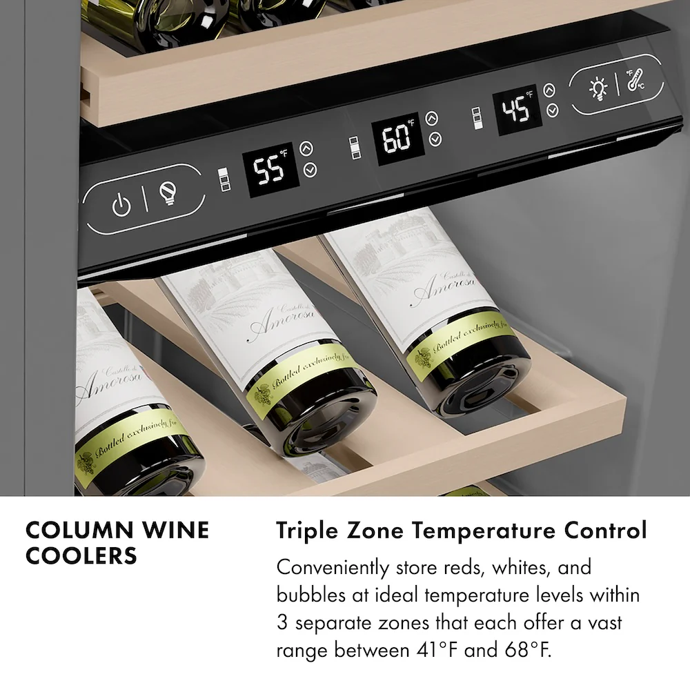 Triple Zone Temperature Control