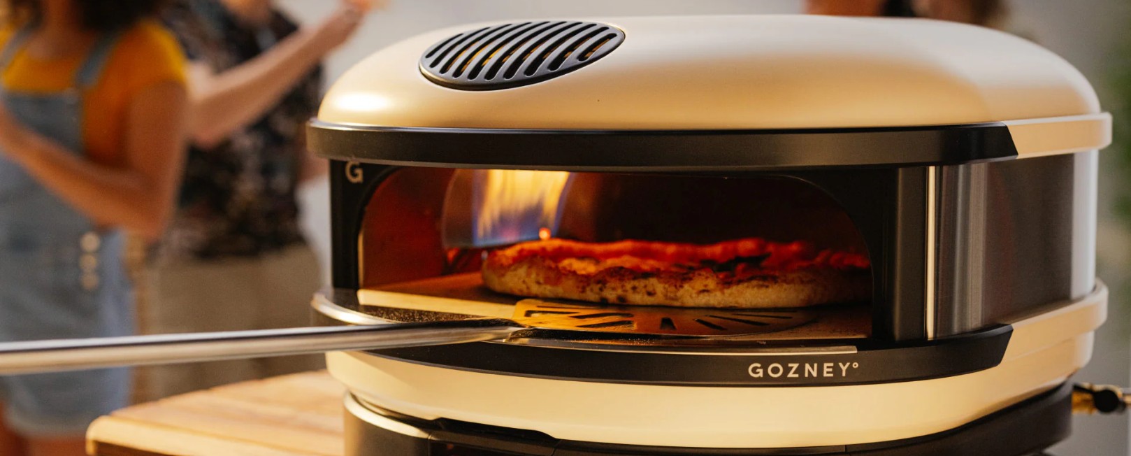 Sleek outside, big cooking space inside