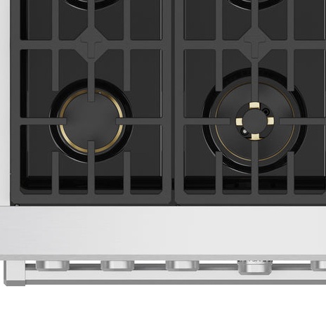 Italian Brass Burners with 22,000 BTU Dual Burner