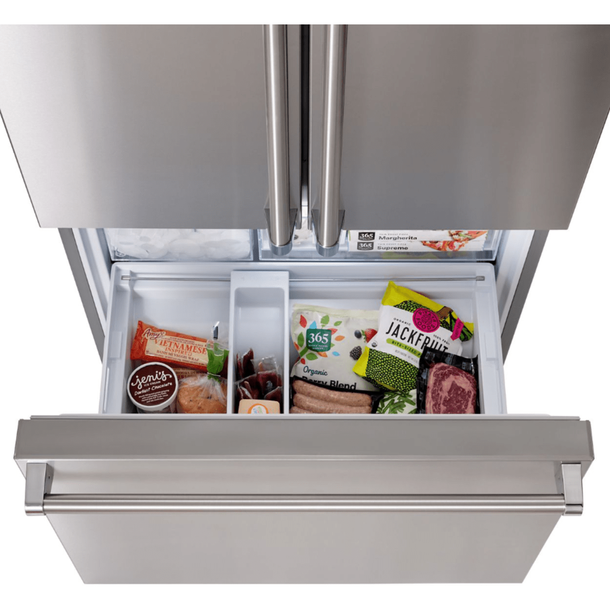 Adjustable Divider with Small-Item Storage