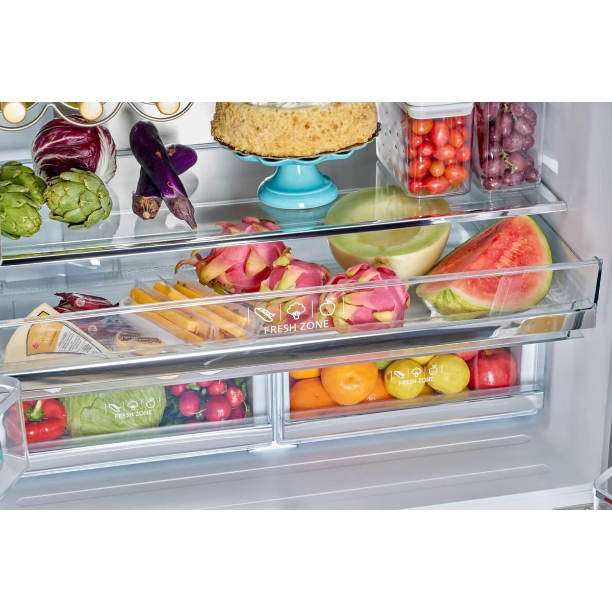 Deep Crisper Drawers