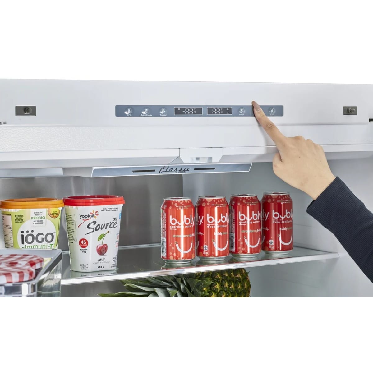 Intuitive Digital Control Panel with LED Display