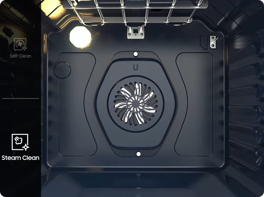 Dual Cleaning Modes (Steam & Self Clean)