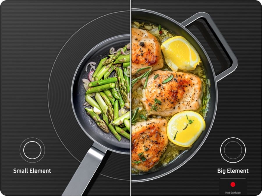3.6kW Electric Cooktop with Express Boil