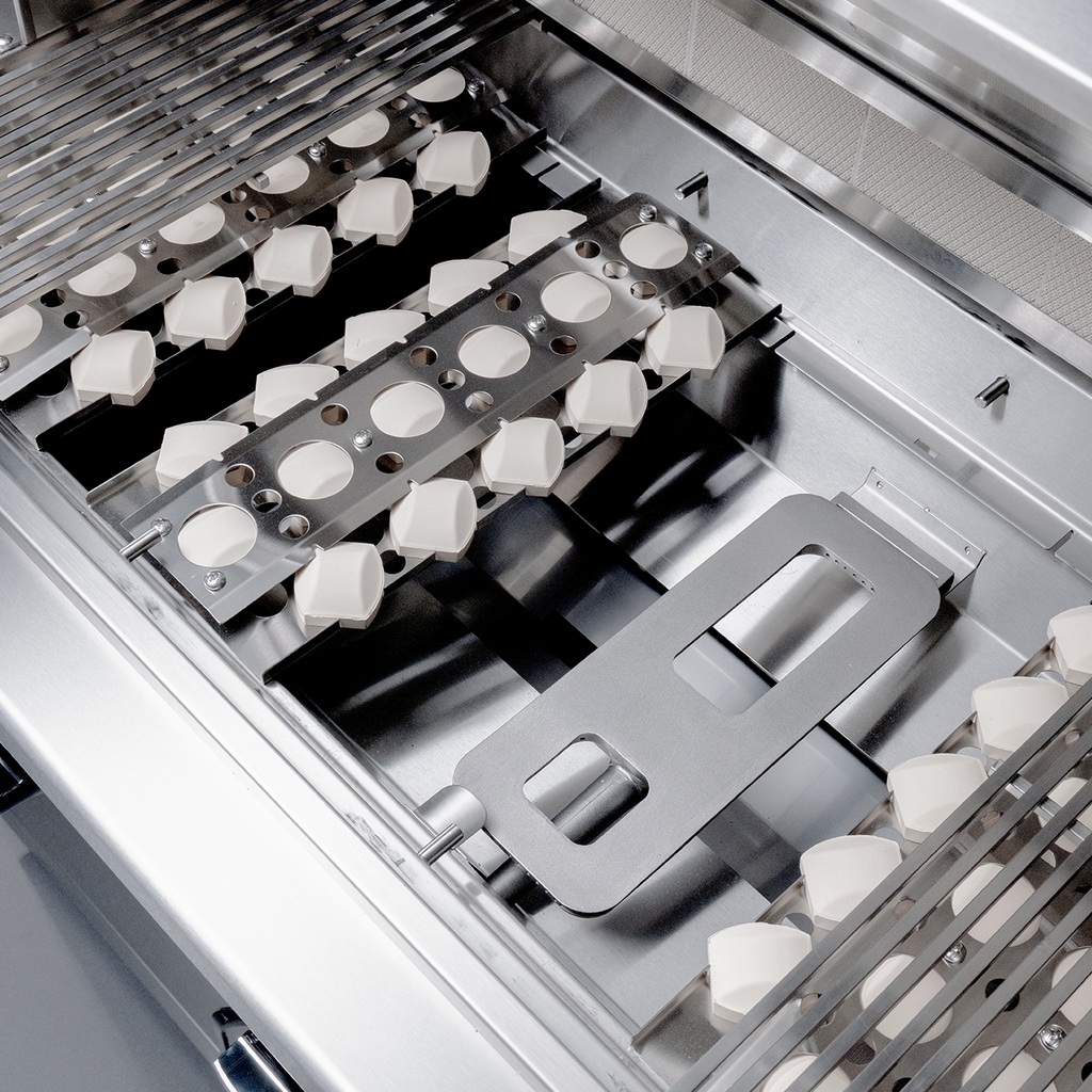 Briquette Trays + Cast Stainless Burners