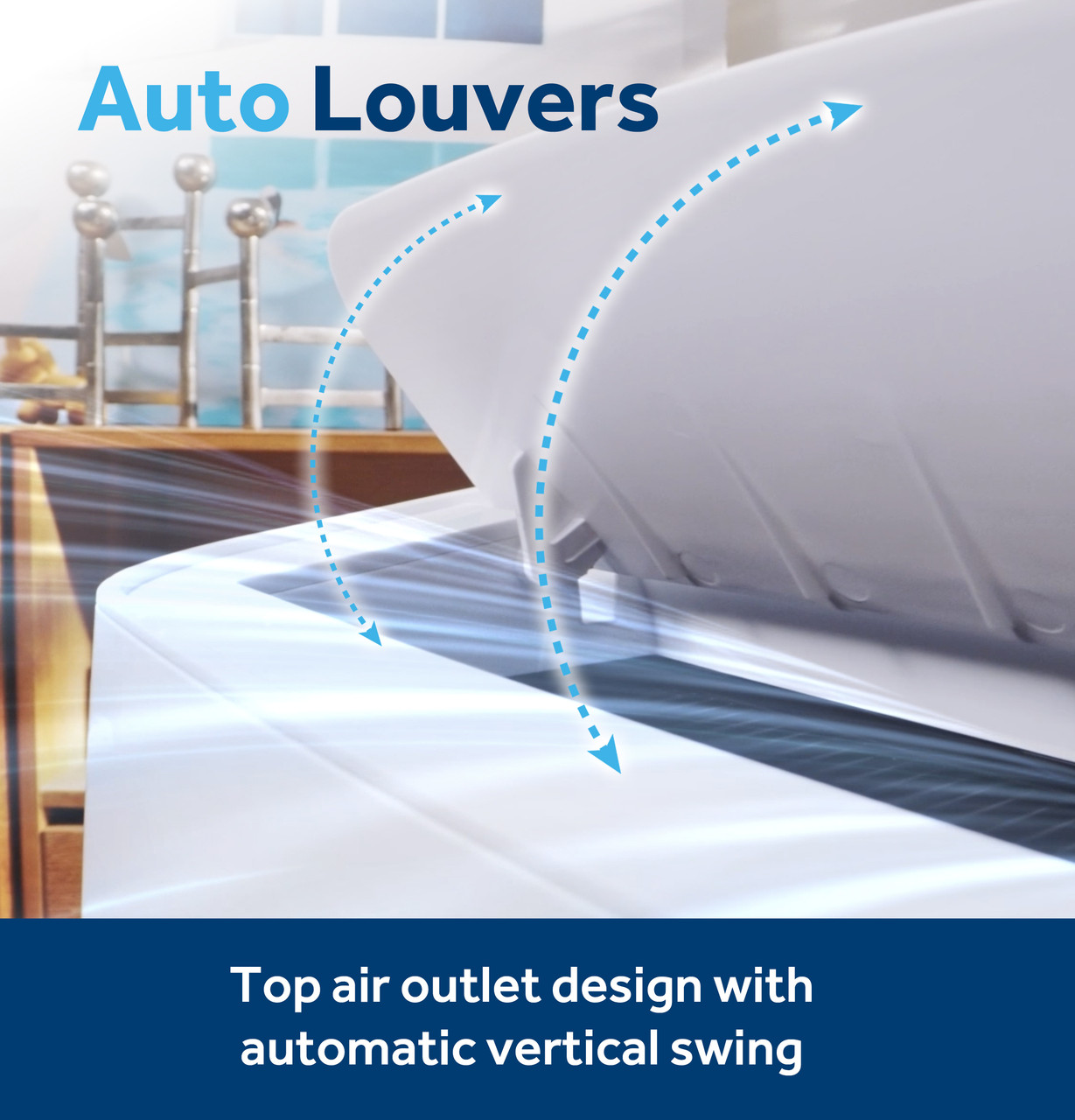 Even Airflow with Auto Louvers