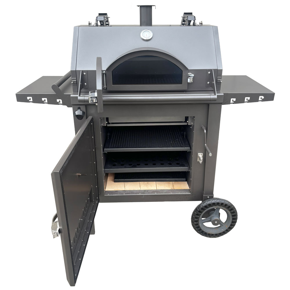 Brick-Lined Pizza Oven