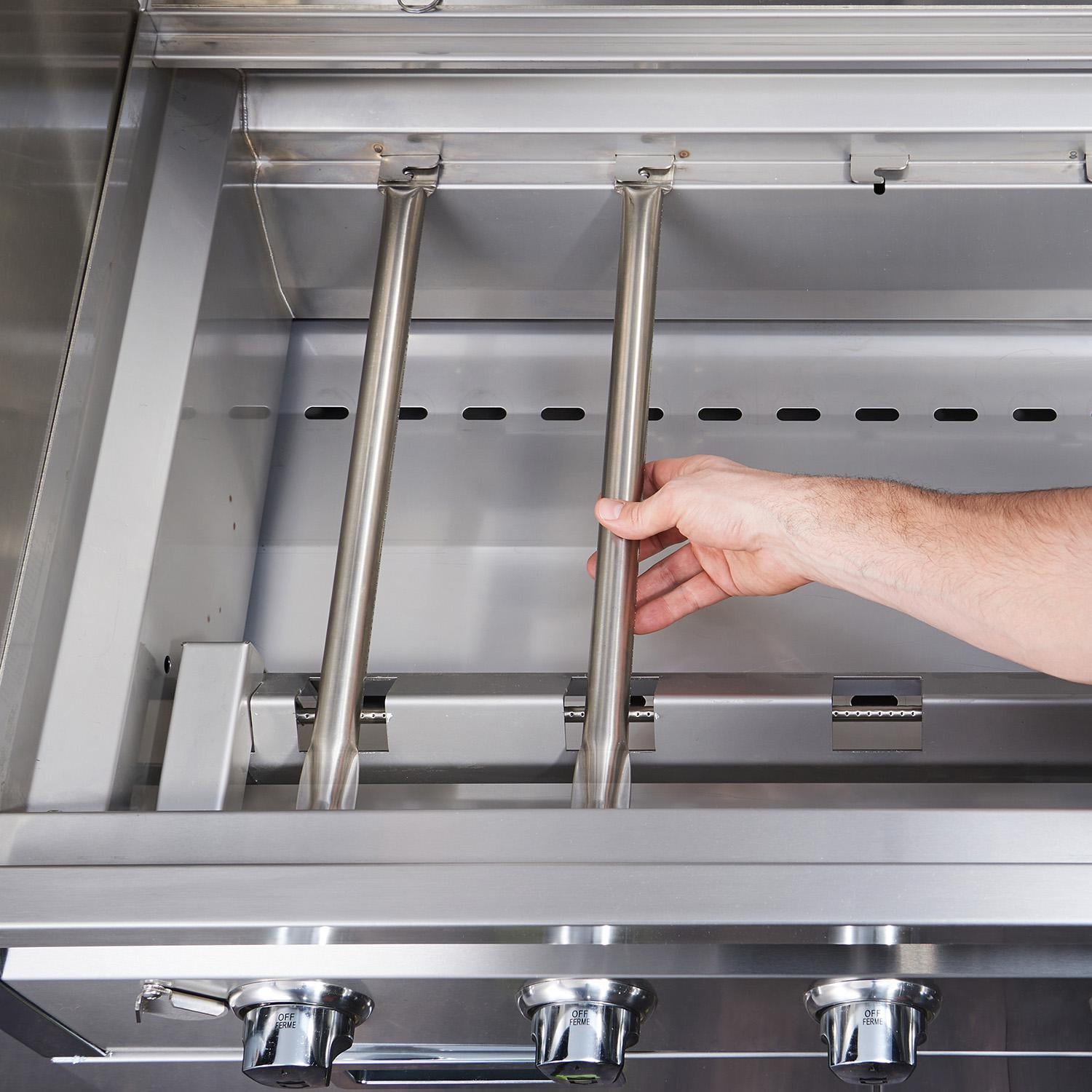 15,000 BTUH Stainless Steel Burners