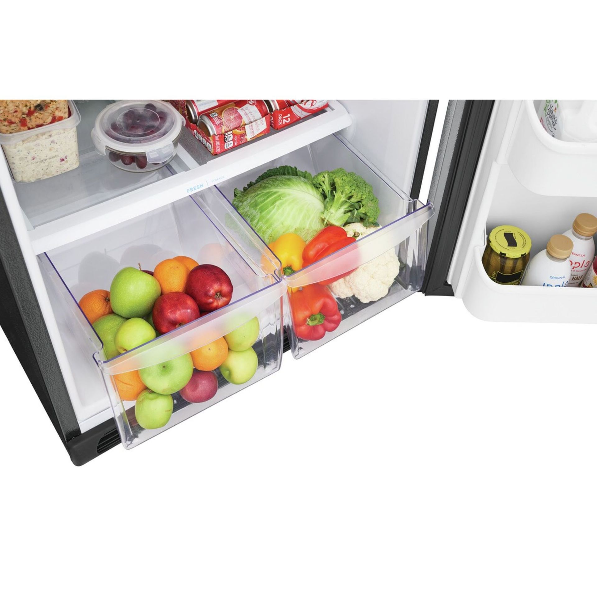 Humidity-Controlled Crisper Drawers
