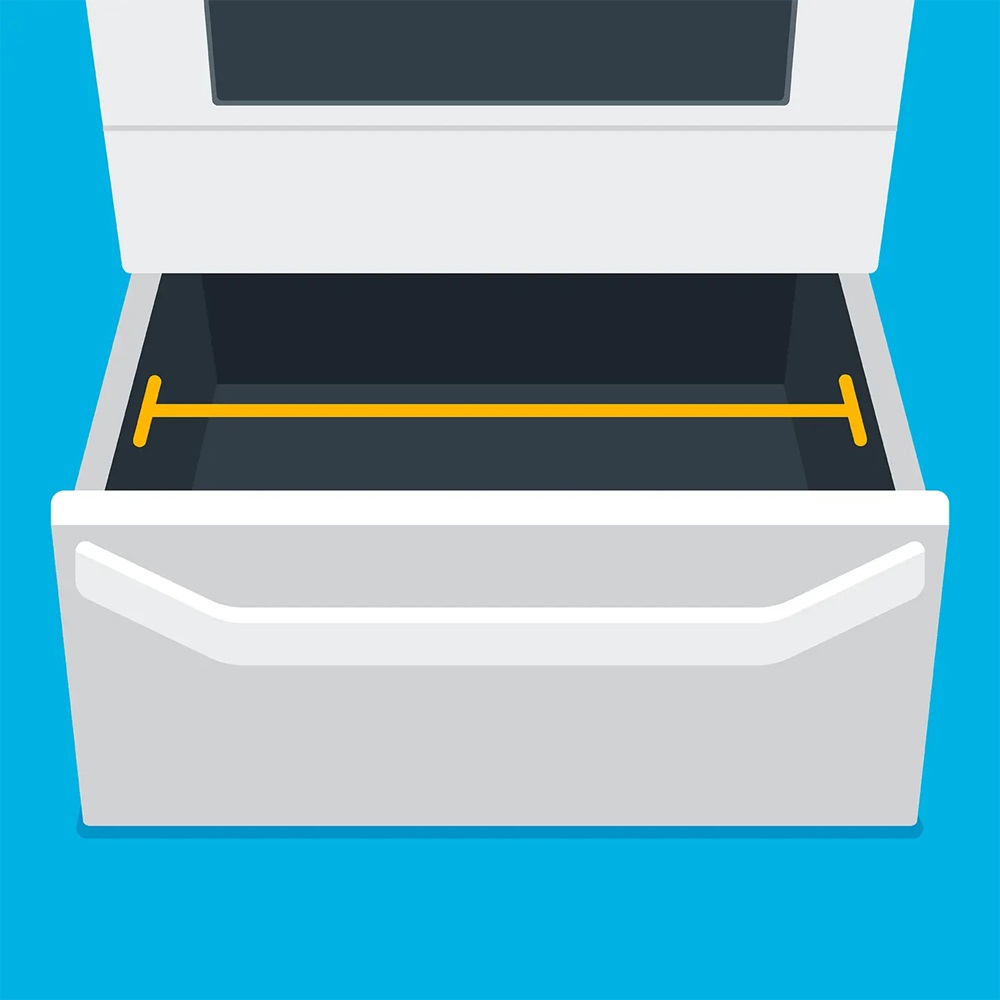 Full-Width Storage Drawer