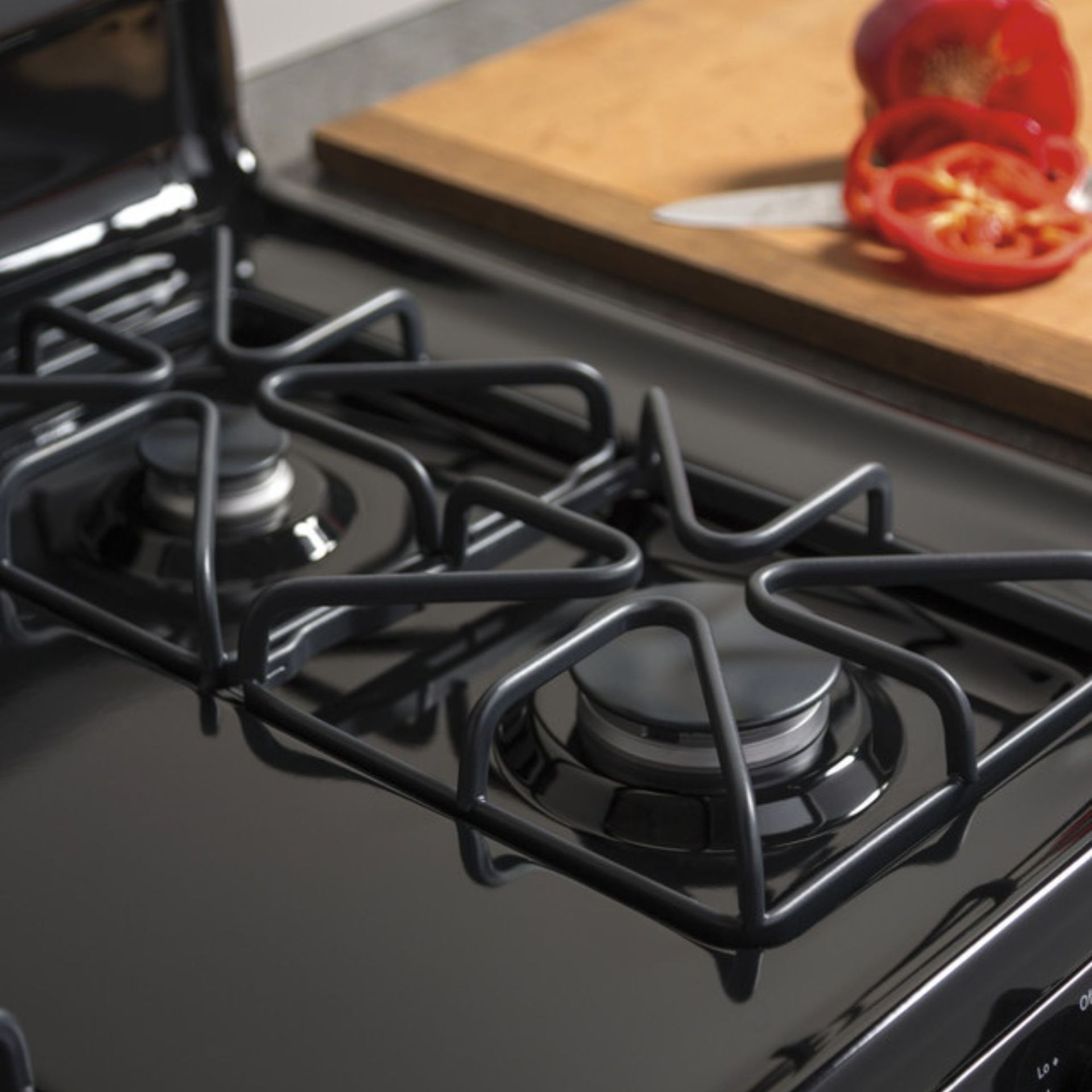 Black Matte Steel Grates