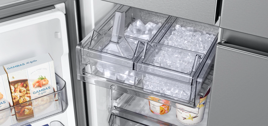 Dual Icemaker.