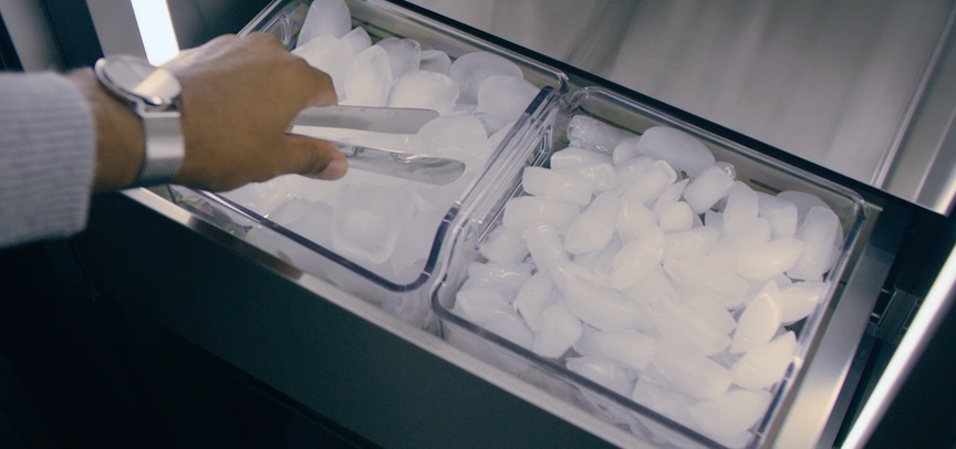 Dual Icemaker With Cocktail Ice™