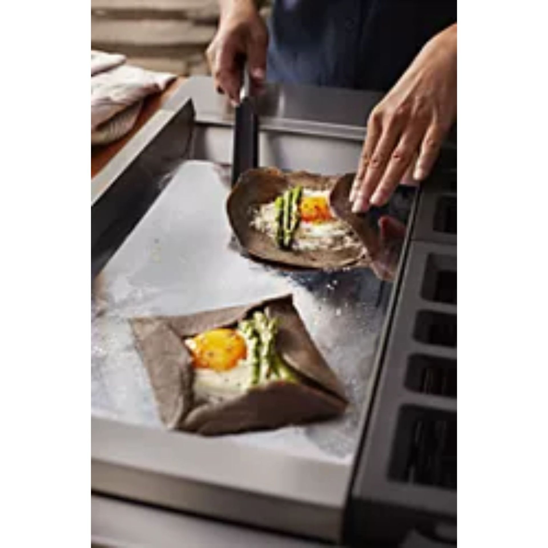 Chrome-Infused Electric Griddle